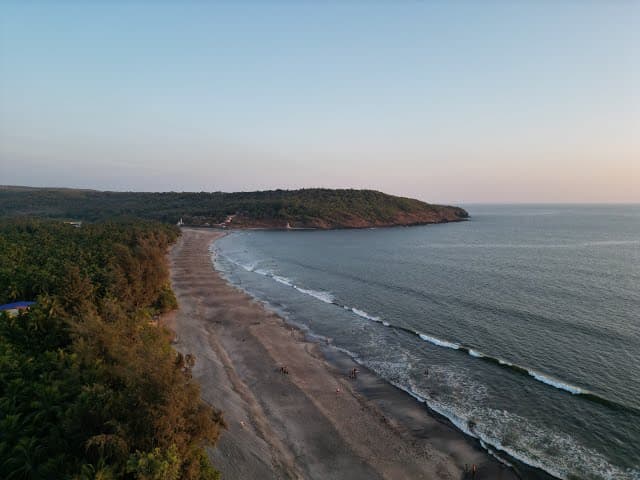 Kolthare Beach near Aurai Villa Dapoli